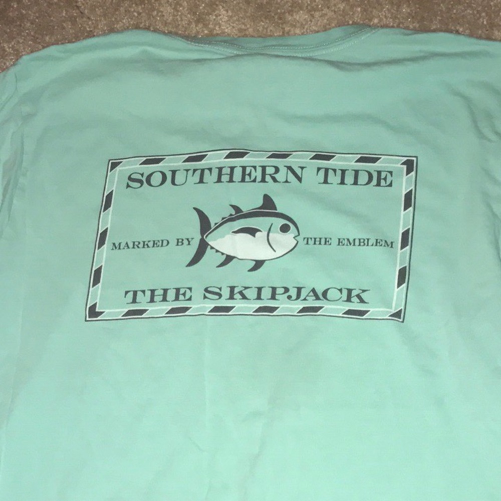 Teal Southern Tide t-shirt